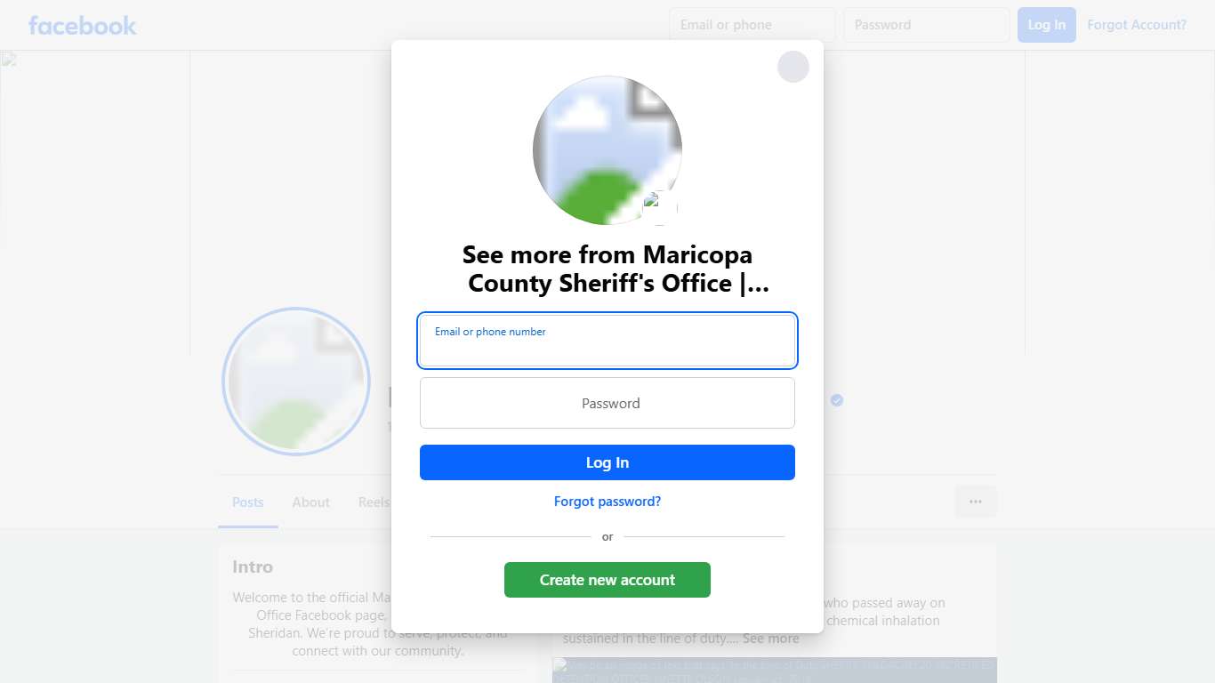 Maricopa County Sheriff's Office Phoenix AZ Facebook
